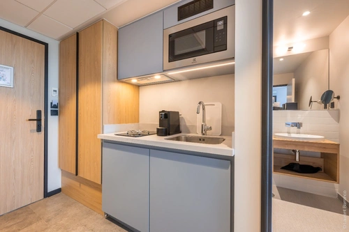 Chambre double hôtel Sevenline spacieuse pour participants Pink'Tolosa 2026